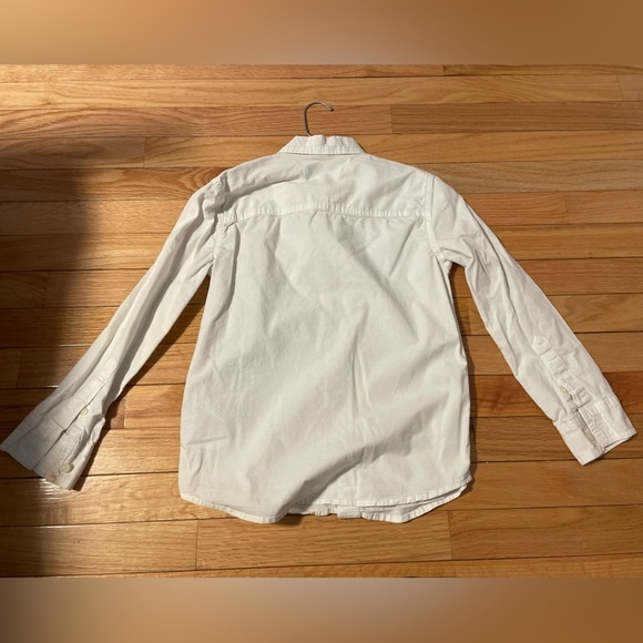 Abercrombie Kids White Button Down Top Size 7/8 - Picture 6 of 7